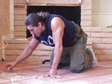 Schoolgirl has working man at home