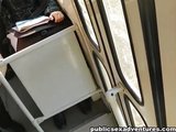 Blonde party girl loves outdoor fucking